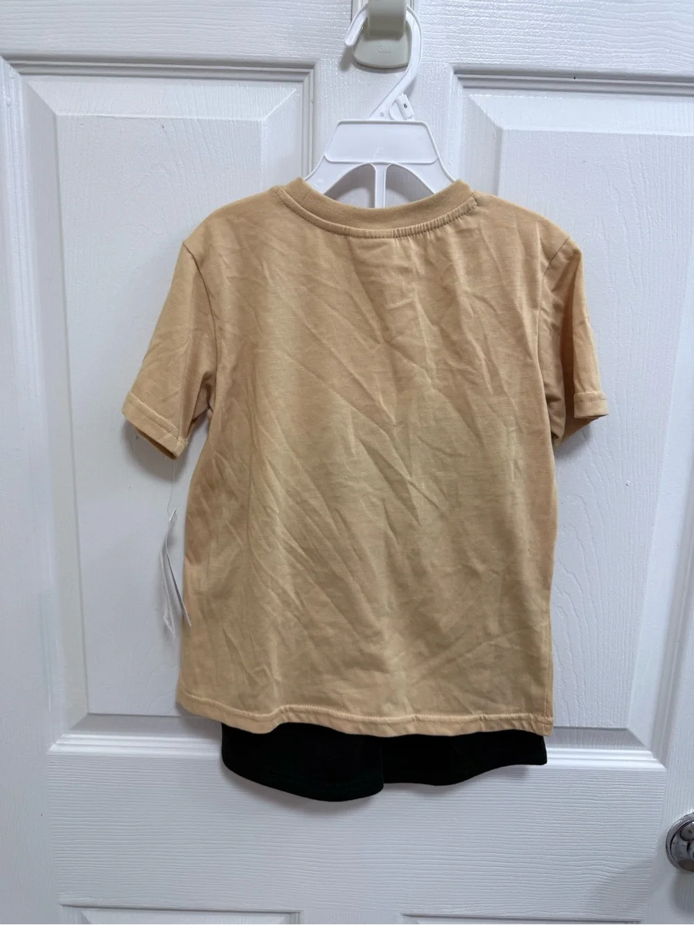 NWT PUMA Tan and Black Short Set, Size 4T - Picture 4 of 4